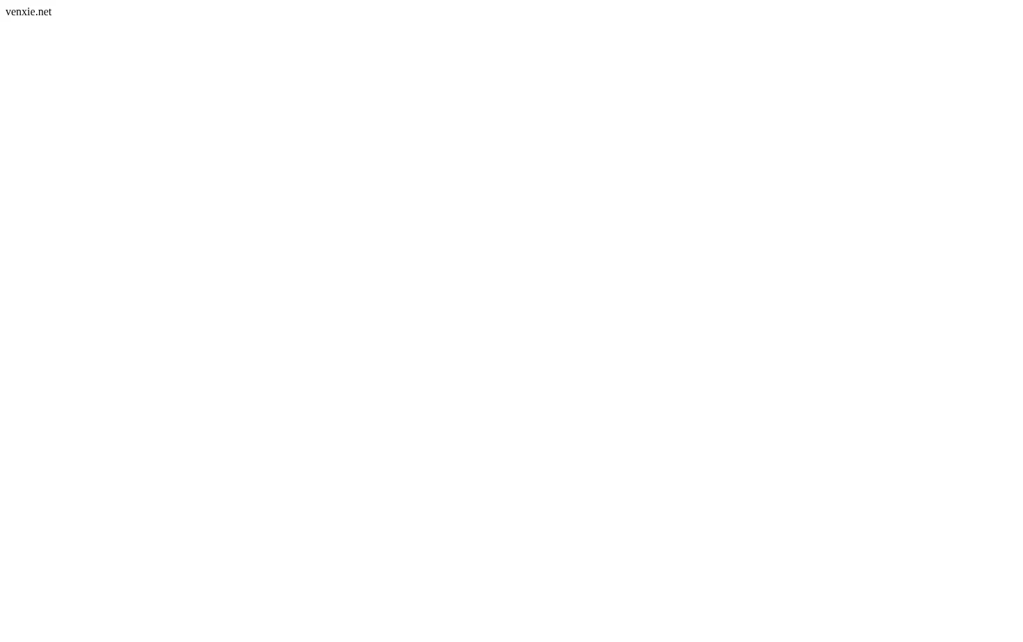 Venxie.net 页面快照